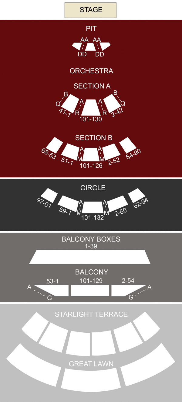 Barbara Mann Center Seating Chart | Two Birds Home